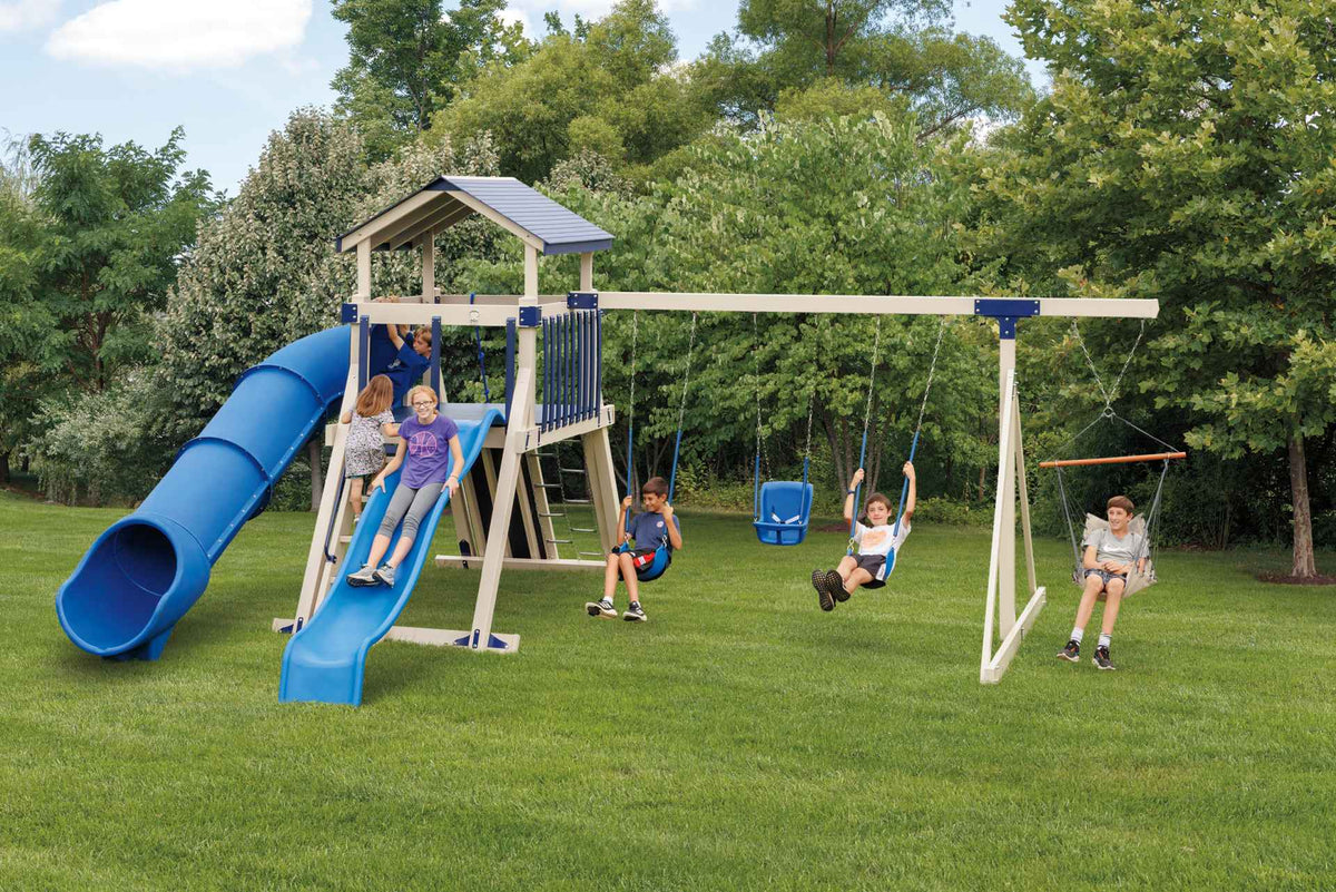 Giggle Junction Swing Set Package GA55-6 full view