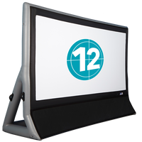 Epic E-SL 12 Pro Inflatable Outdoor Cinema Screen Kit 110v/120v - 13'6" x 11'3" professional grade screen