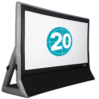 Epic Outdoor Cinema Premier 20 Inflatable Outdoor Movie Screen Kit - 22ft 6in x 17ft 10in DualVista Screen