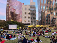 Epic Outdoor Cinema Premier 25 Complete Outdoor Cinema System - full package view