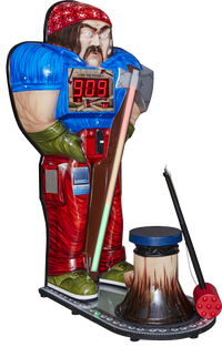 Kalkomat Lumberjack Hammer Game Machine