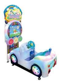 Kalkomat Fancy Racing Kiddie Arcade Game Ride