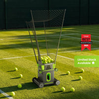 Acemate Tennis Robot S10 hero shot - full view on court