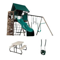 Lifetime Big Stuff ® Swing Set with Bucket Swing and Children's Picnic Table