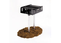 Ultra Site 650 Dual Grate Commercial Outdoor Grill with two cooking grates and powder-coated firebox