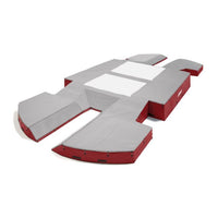 Gill Athletics AGX M4 Double Front Pole Vault Landing System (21'6" x 44'2" x 32")