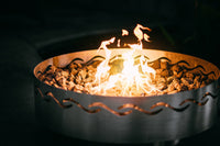 Fire Pit Art Fire Surfer Fire Pit - 30" Steel Fire Pit