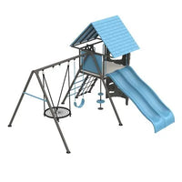 Lifetime Big Stuff Adventure Swing Set with Spider Swing