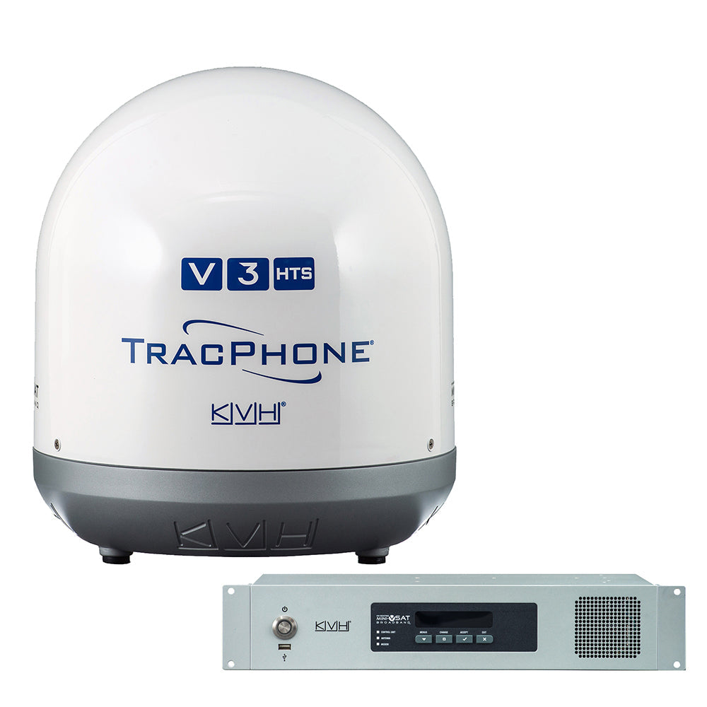 KVH TracPhone V3-HTS 14.5 inch Ku-Band mini-VSAT antenna system main view