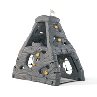 Step2 Skyward Summit four-sided rock climbing wall side view
