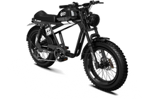 Qiolor Tiger RE Retro Electric Bike - detail view