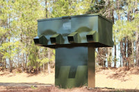 Steel Outdoors 800 lb 8-Chute Gravity Feeder