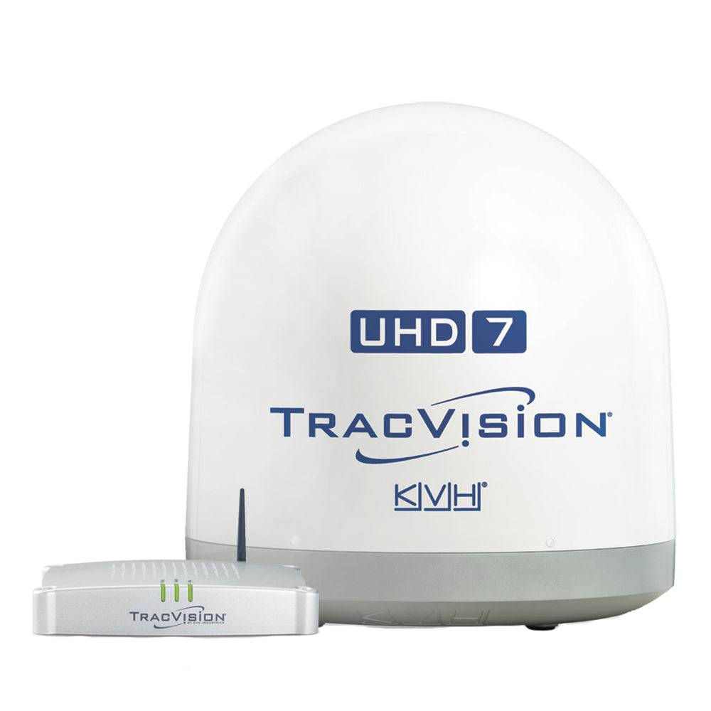 KVH TracVision UHD7 DIRECTV HDTV Maritime Satellite TV System - 24 inch dome antenna for North America