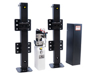 AJ Hydraulic Trailer Jacks 2/24 with 2 Function Manual Selector
