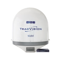 KVH TracVision HD11 1-meter maritime satellite TV system with IP Control Unit and World LNB