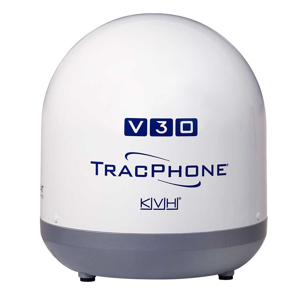 KVH Ultra-Compact TracPhone V30 Maritime VSAT System with DC-BDU