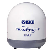KVH Ultra-Compact TracPhone V30 Maritime VSAT System with DC-BDU