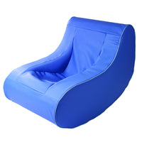 Therapy Chair - full view of vinyl-covered contoured foam rocking chair