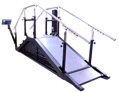 DST8000 Triple Pro all-in-one physical therapy stair trainer front view