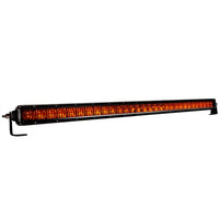 RIGID SR-Series 30 inch Spot Amber Pro Lens light bar - detail view