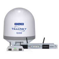 KVH TracNet H60 Ku-Band Satellite Antenna with TracNet Hub - 24 inch dome