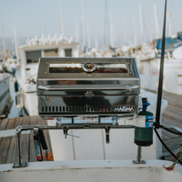 Magma Catalina 2 Gourmet Series Infrared Gas Grill 12x18 - closed view