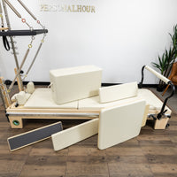 Nano Elite Half Trapeze - Adjustable Studio Pilates Reformer with Tower (RE09)