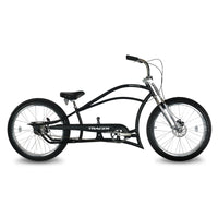 Tracer Siena GTS 3i Internal 3-Speed Classical Stretch Beach Cruiser Bike w/ Shifting Rod