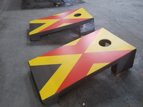Image of Concrete Cornhole Boards - Customizable!