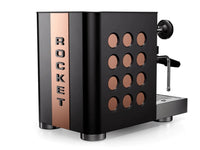 Rocket Espresso Appartamento TCA Espresso Machine in Black and Copper finish - front view