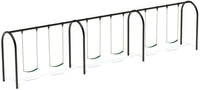 Playground Boss 3.5 Inch Triple Bay Arch Swing Frame 8ft - 3 Bay