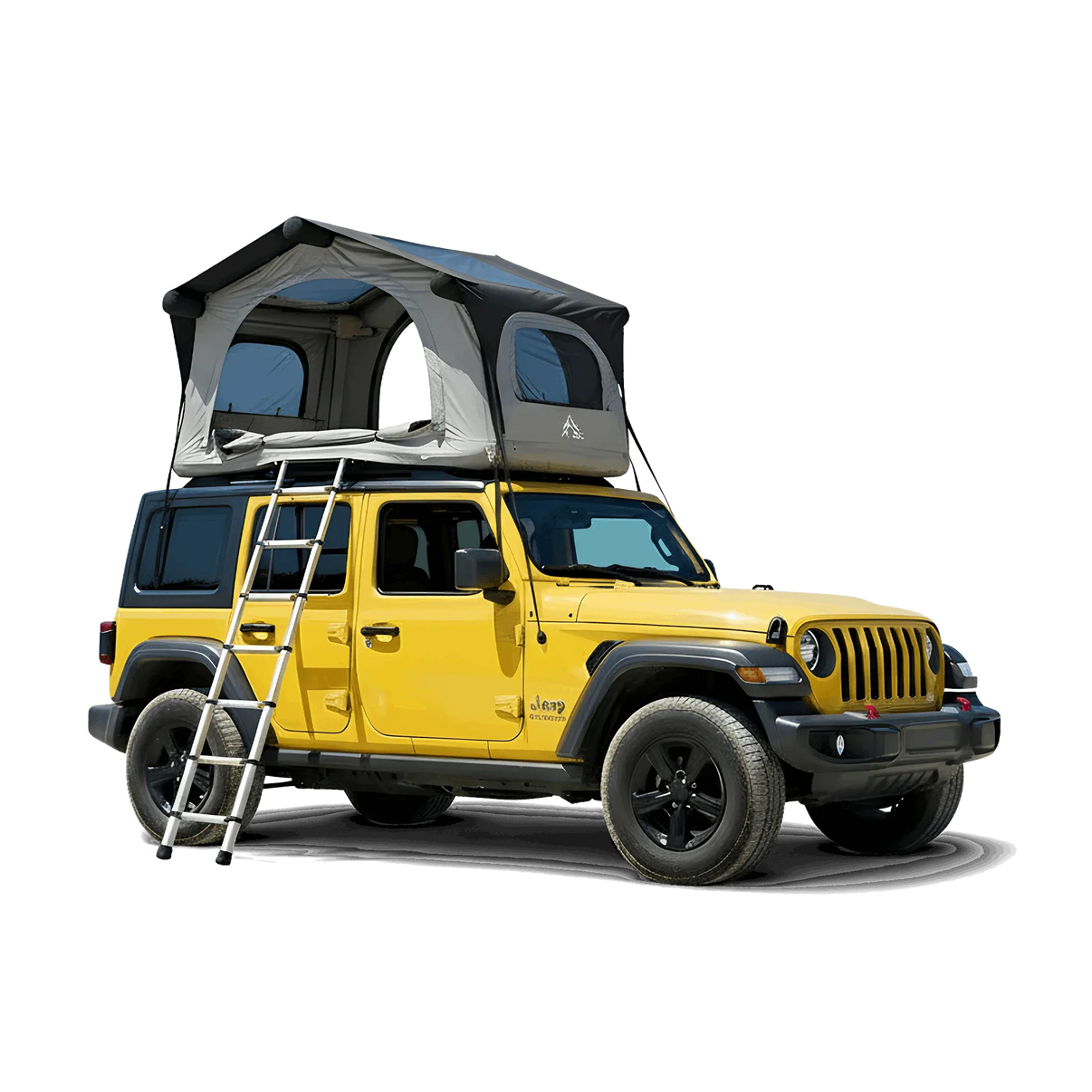 Aero Inflatable Rooftop Tent outline overview illustration
