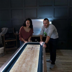 Brookdale 9' LED Light-Up Shuffleboard Table by American Legend