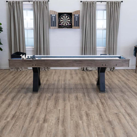 Image of Kirkwood 9' LED Light-Up Shuffleboard Table by American Legend