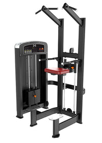 Elite Selectorized Assisted Chin/Dip - Muscle D Fitness - Commercial Grade - Adjustable - Pin Selectorized - Back & Shoulder Combo Machine