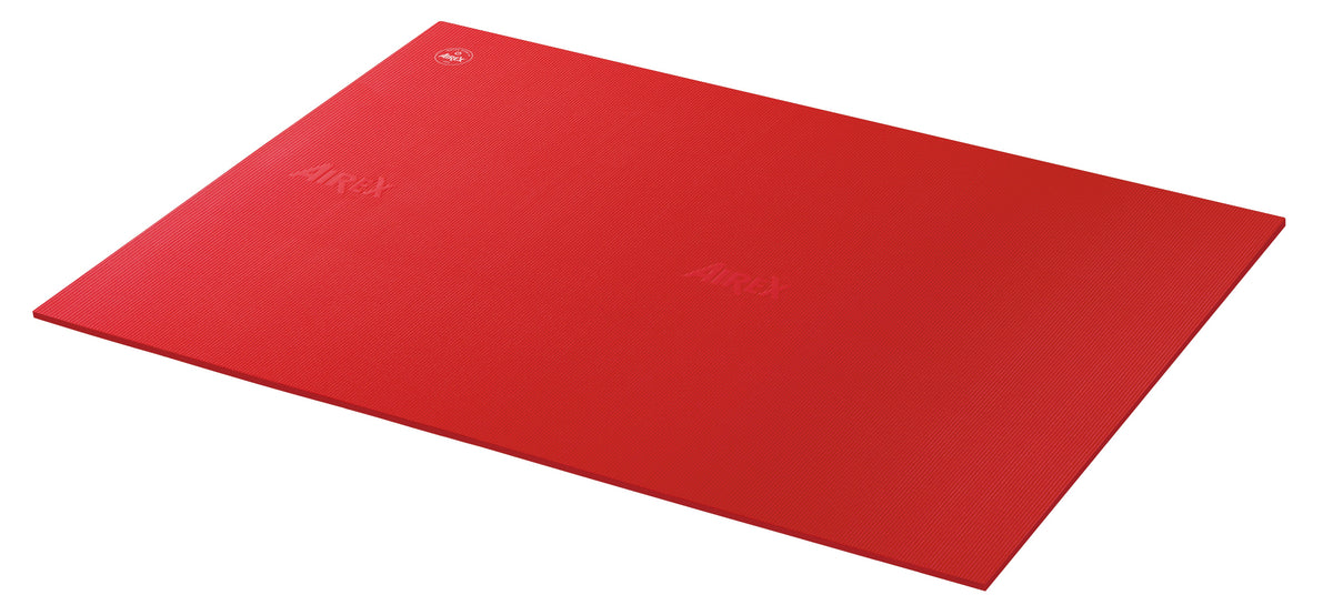 Airex Atlas Exercise Mat in Red - Angled View