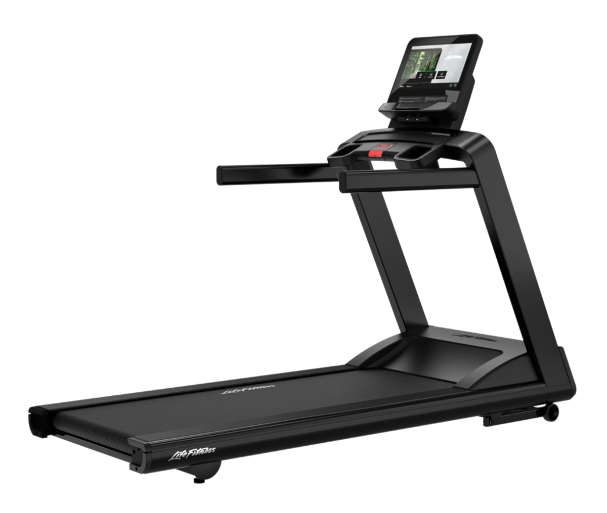 Life Fitness Atmos Treadmill with SE4 Console - Commercial Treadmill for Hotel and Apartment Gyms