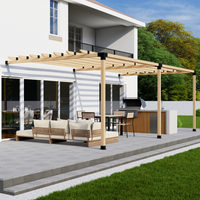 DIY Pergola Bracket Kit for an Attached Pergola With Roof Rafters