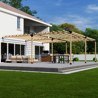 DIY Pergola Bracket Kit for an Attached Pergola With Roof Rafters