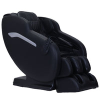 Infinity Aura Massage Chair in Black - angled front view