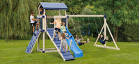 Adventure World Busy Basecamp Swing Set Package B46-9 - full view
