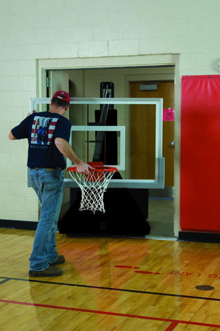 Image of Bison Max Portable Adjustable Basketball Hoop