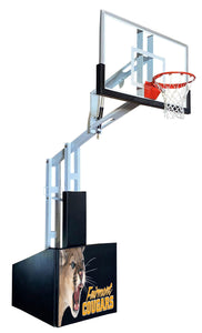 T-Rex Sport Portable Basketball System 60" Glass