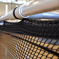 Jaypro 70 ft. Indoor Multi-Sport Batting Tunnel Net - 3/4 in. Knotless Nylon Mesh
