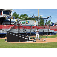 Jaypro Bomber Pro Heavy-Duty Portable Batting Cage 18 ft. Wide