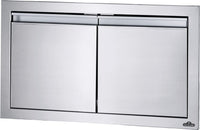 Napoleon 30x16 Small Double Door Stainless Steel - Angle View