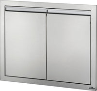 Napoleon 30x24 inch Double Door Built-In Component - Angled Closed View