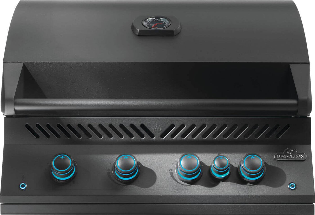 Napoleon Built-In 700 Series 32-inch Gas Grill in Matte Black - front view