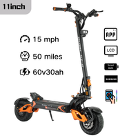 Teverun 2026 Blade GT II electric scooter - hero shot full view