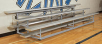 Bison Indoor All Aluminum Easy Store Bleachers